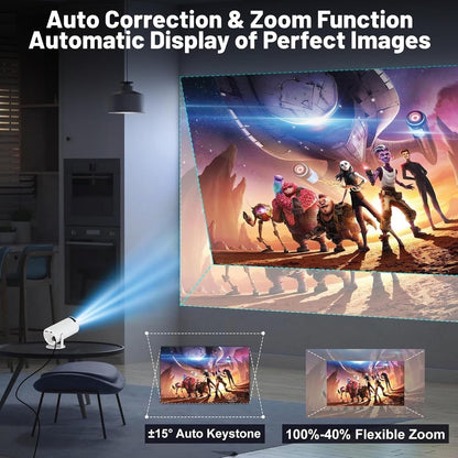 Smart Mini Projector| 720p Full HD