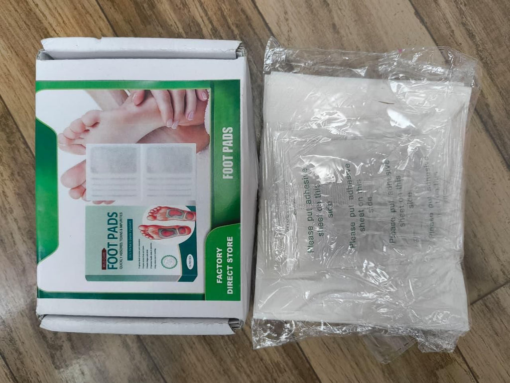 Herbal And Gentle Ingredient Detox Foot Pads (Pack Of 1) 10 Pcs