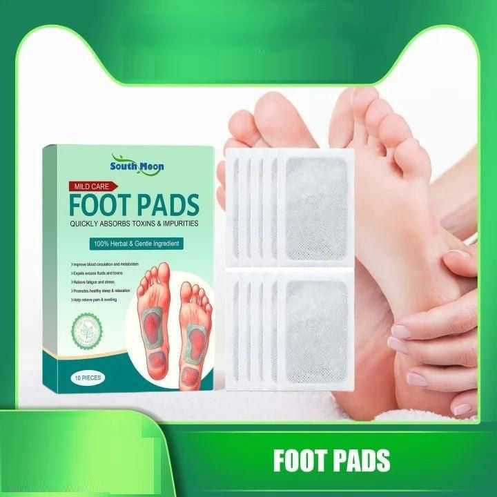 Herbal And Gentle Ingredient Detox Foot Pads (Pack Of 1) 10 Pcs