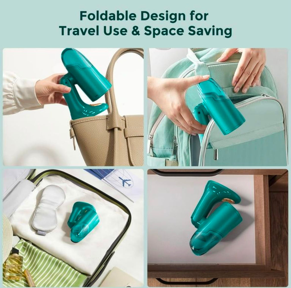 Handheld Garment Steamer for Home & Office, Fast Heat Mini Iron